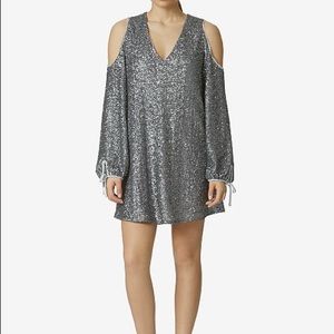 NWT Avec Les Filles Sequined dress